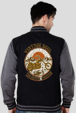 Bluza Crewneck "The Desert Chopper" – Dual Print Edition