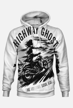 Bluza Hoodie Fullprint "Highway Ghost" – Total Velocity