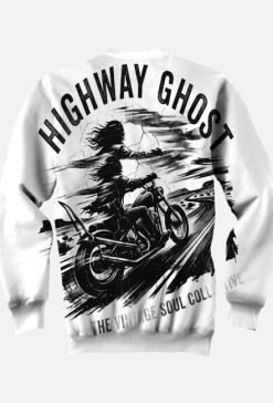 Bluza Hoodie Fullprint "Highway Ghost" – Total Velocity