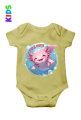 Uroczy Różowy Aksolotl - Kawaii Axolotl - Słodka Rybka