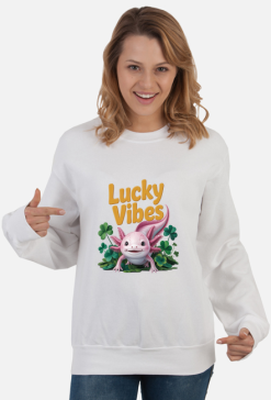 Bluza Premium "Lucky Vibes" – Stylowy Design i Komfort