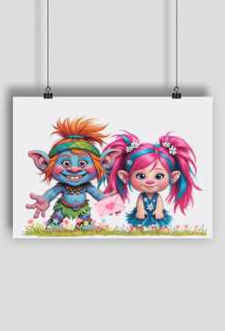 Urocze Stworki – Plakat do Pokoju Dziecka ????