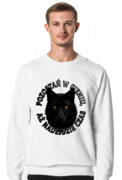 Bluza Wilk 3D - "Pozostań w cieniu" - Premium Edition