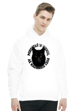 Bluza Wilk 3D - "Pozostań w cieniu" - Premium Edition