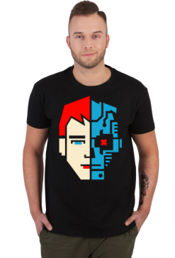 Pixel art head