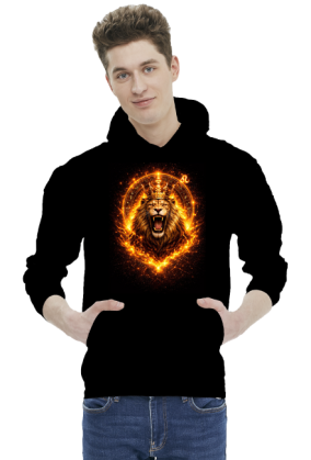 Bluza Kaptur Zodiac – Lew | Królewska energia