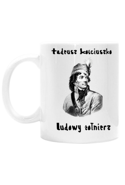Kubek - Tadeusz Kościuszko; Ludowy żołnierz