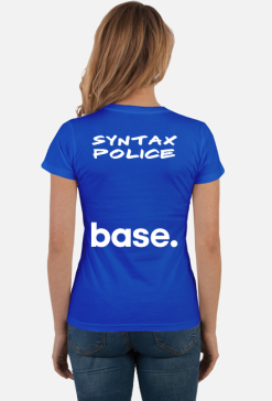 Syntax police