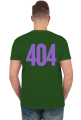 Błąd 404 error. Zagubienie, Ironiczny t-shirt.