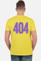 Błąd 404 error. Zagubienie, Ironiczny t-shirt.