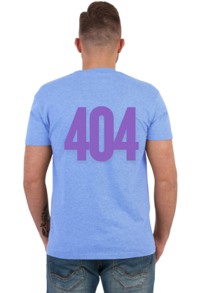 Błąd 404 error. Zagubienie, Ironiczny t-shirt.