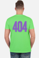 Błąd 404 error. Zagubienie, Ironiczny t-shirt.