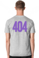 Błąd 404 error. Zagubienie, Ironiczny t-shirt.
