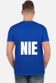 Mówię NIE. Ironiczny, zabawny t-shirt.