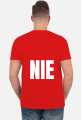 Mówię NIE. Ironiczny, zabawny t-shirt.