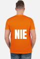 Mówię NIE. Ironiczny, zabawny t-shirt.