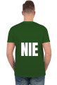 Mówię NIE. Ironiczny, zabawny t-shirt.