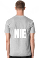 Mówię NIE. Ironiczny, zabawny t-shirt.