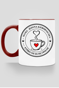 Kubek dla Mamy - JEDYNA KIEROWNICZKA - Prezent na Dzień Matki