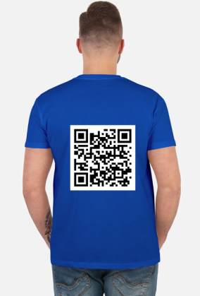 Koszulka z tajemniczym kodem QR