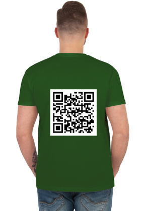 Koszulka z tajemniczym kodem QR