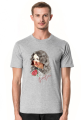 T-shirt BarBae (szary)
