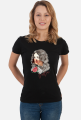 T-shirt damski BarBae (czarny)