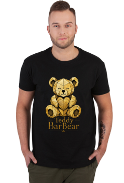 T-shirt Teddy BarBear (czarny)