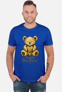 T-shirt Teddy BarBear (kobaltowy)