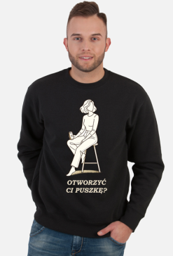 Bluza Męska Klasyczna – Otworzyć Ci Puszkę?
