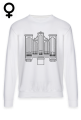 Bluza bez kaptura organy
