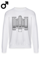 Bluza bez kaptura organy