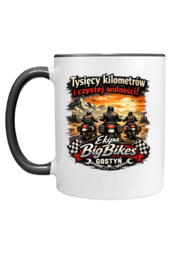 Kubek Ekipy BigBikes Gostyń – Tysiący Kilometrów Wolności (