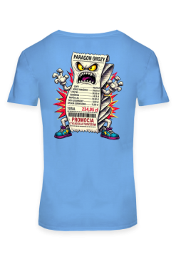 Memiczna Koszulka Paragon Grozy | Śmieszny T-shirt na Wakacje nad Morzem