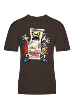 Memiczna Koszulka Paragon Grozy | Śmieszny T-shirt na Wakacje nad Morzem
