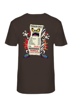 Memiczna Koszulka Paragon Grozy | Śmieszny T-shirt na Wakacje nad Morzem