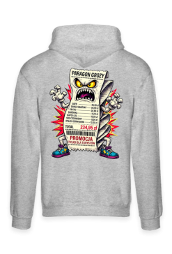 Bluza Męska z Kapturem – Paragon Grozy (Promocja dla Turystów)