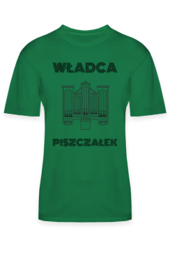 Koszulka dla organisty władca piszczałek zielona