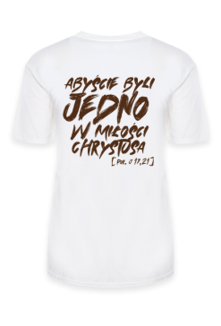 Koszulka z hasłem "JEDNOŚĆ"