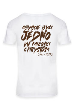 Koszulka z hasłem "JEDNOŚĆ"