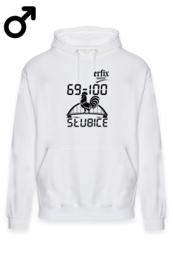 BLUZA Z KAPTÓREM 69-100 SŁUBICE (CZARNE LOGO)