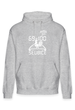 BLUZA Z KAPTÓREM 69-100 SŁUBICE (BIAŁE LOGO)