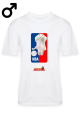 basketball jersey white and black (no room for racism)