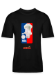 basketball jersey white and black (no room for racism)