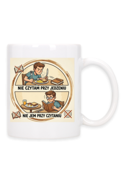 Nie czytam przy jedzeniu, nie jem przy czytaniu - wersja 1
