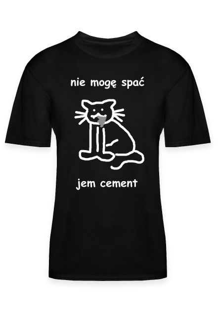 miau miau miau - czarna męska
