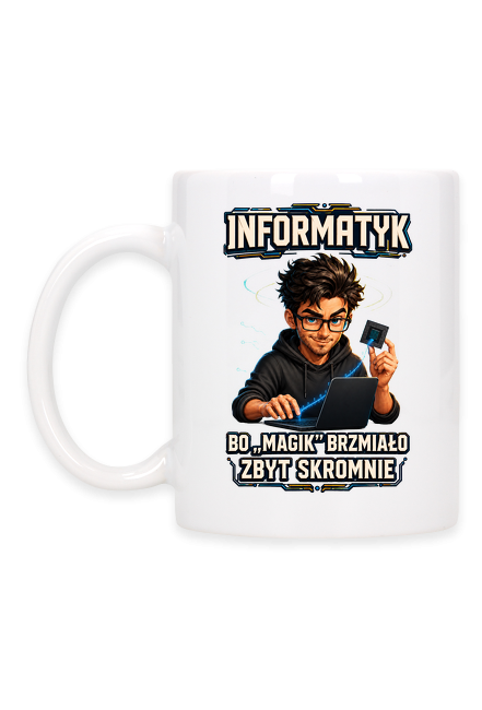 Kubek informatyka,,magika,,
