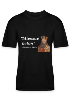 Mieszać beton - czarna