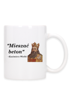 Mieszać beton - kubek