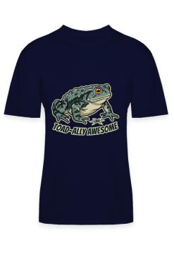 Śmieszna Koszulka Żaba Ropucha Toad-ally Awesome